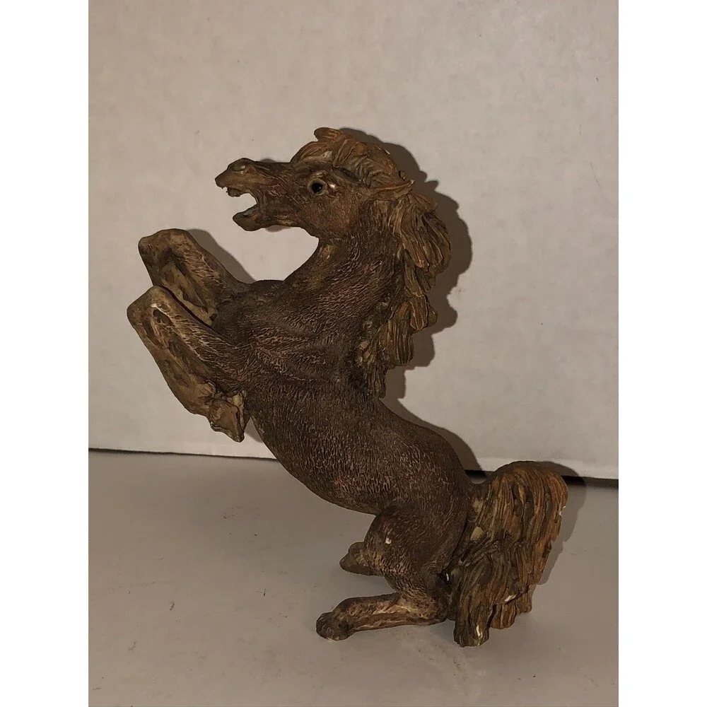 Vintage ARTMARK Horse Figurines Laying Standing Original Bucking Goofy Donkey
